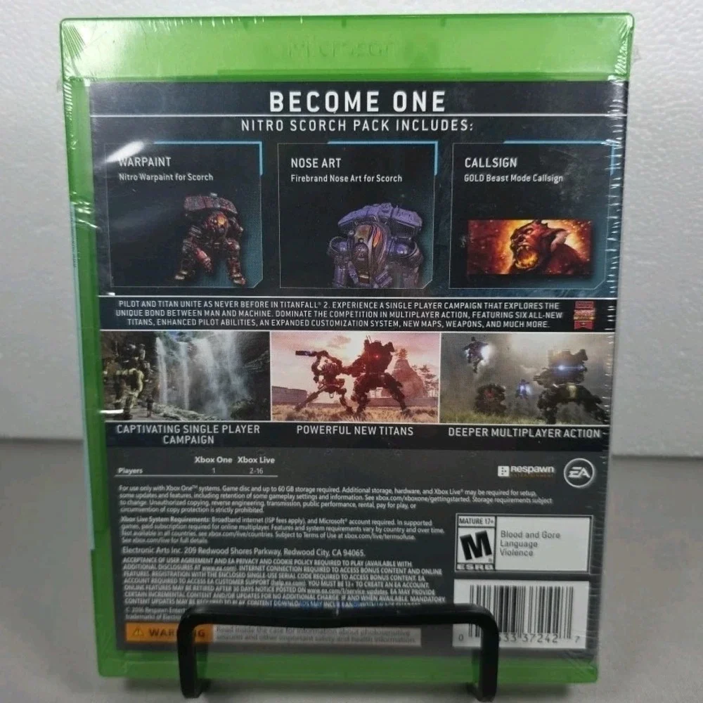 Xbox One Titanfall 2 game‎ with Bonus Nitro Scorch Pack